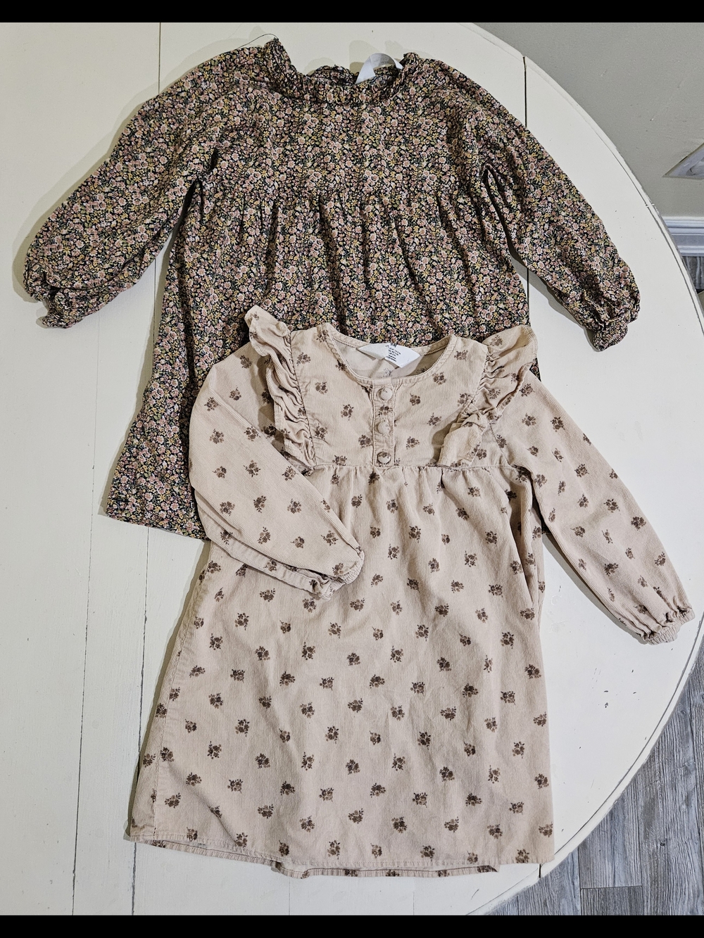 3T H&M Girls Floral Dresses